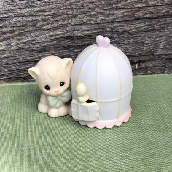 Precious Moments 524492 Can’t Be Without You sad eyes 90s figurine 1990 Enesco - Picture 11 of 12